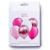 Picture of 12 GLOSSY PINK BALLOONS